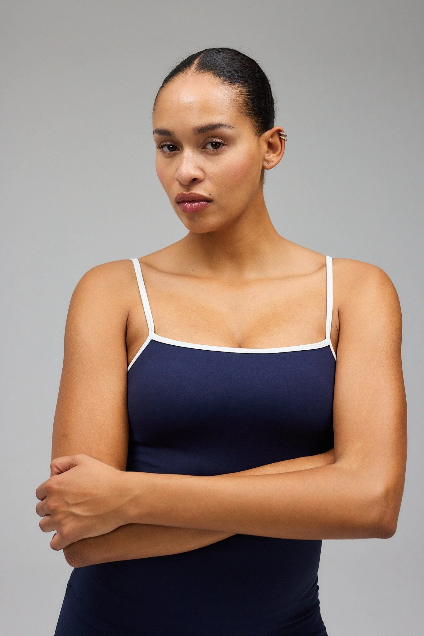 Active Tank Top - Navy - Image 7