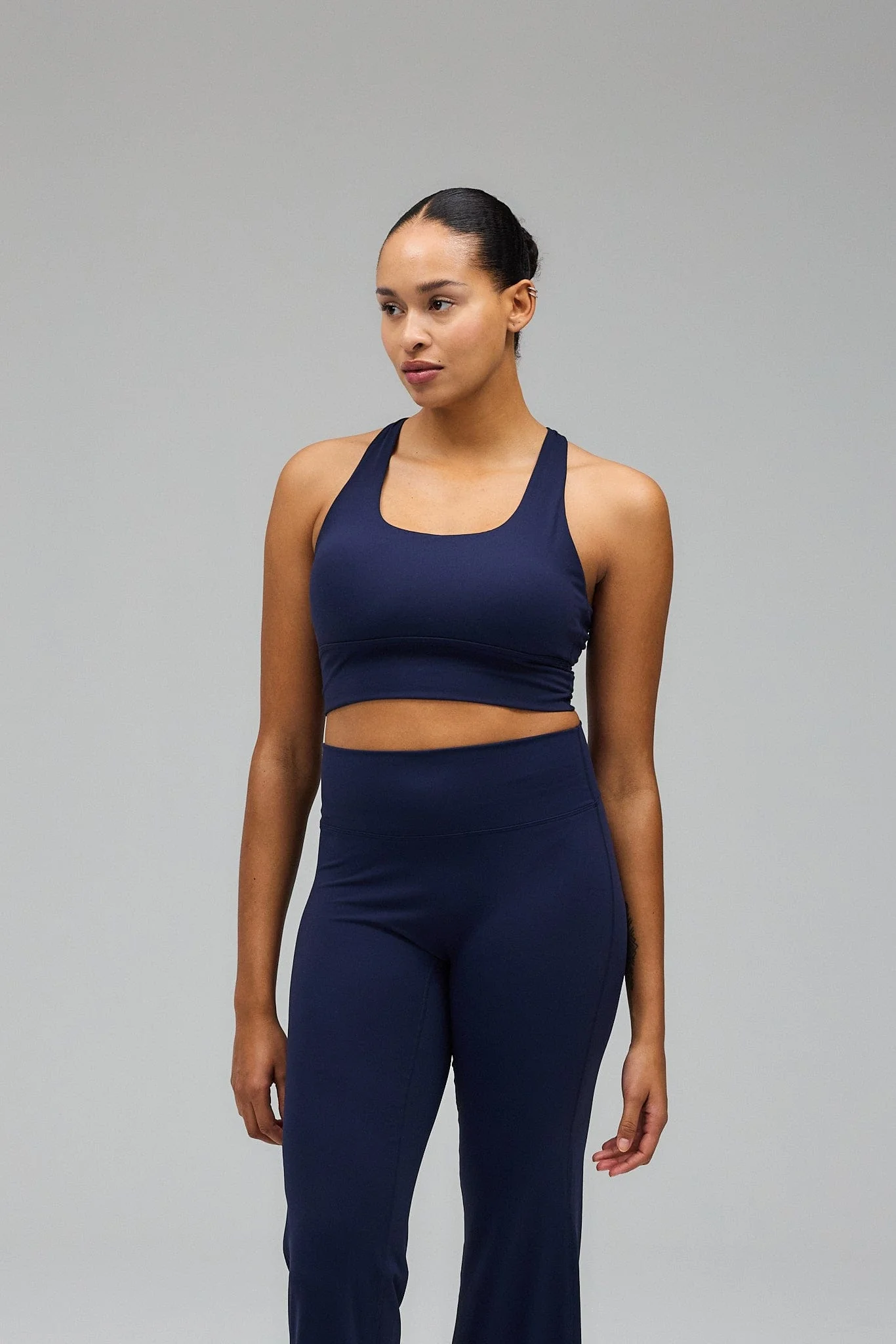 Flare Pants - Navy - Image 4