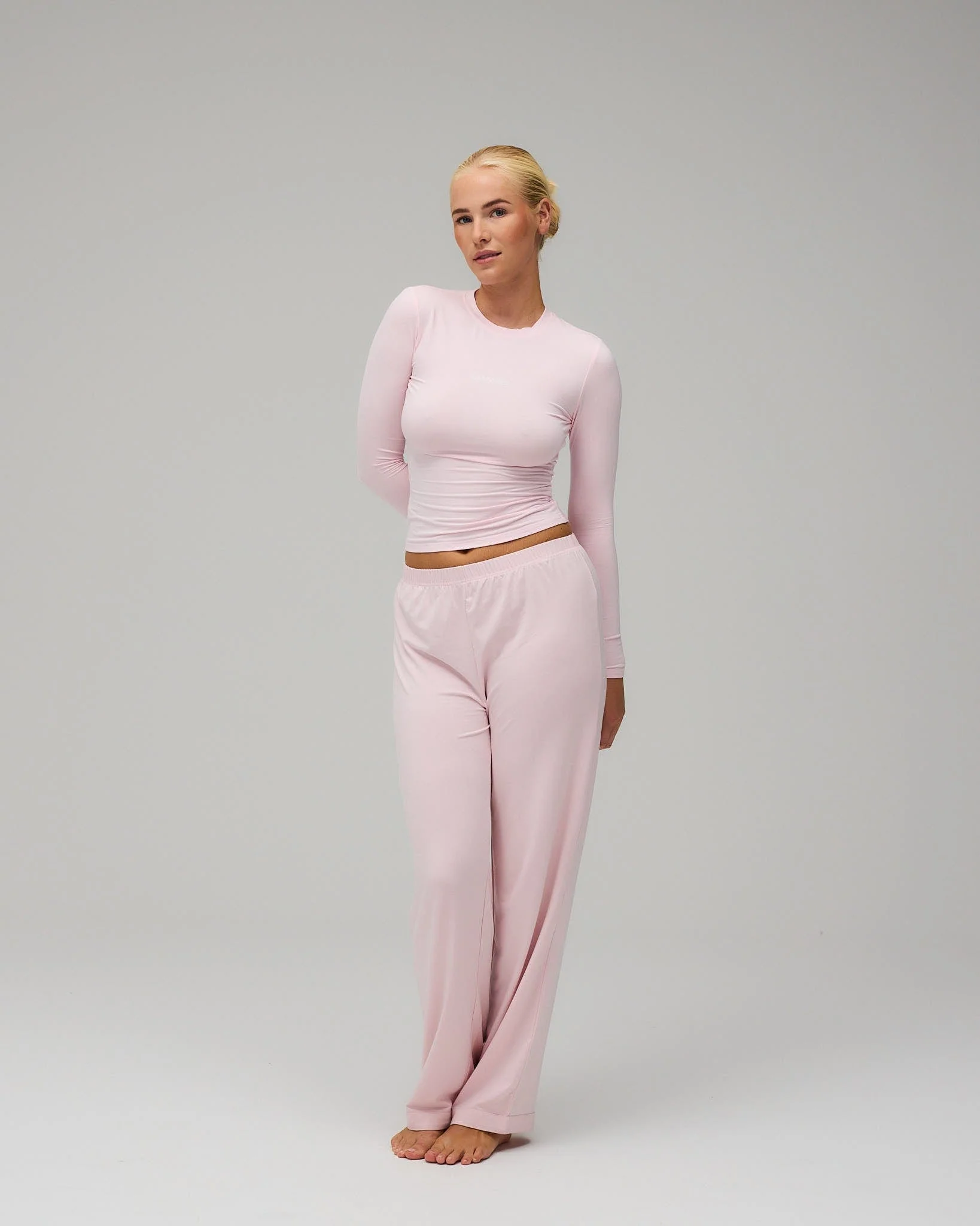 Jersey Long Sleeve - Soft Pink - Image 5