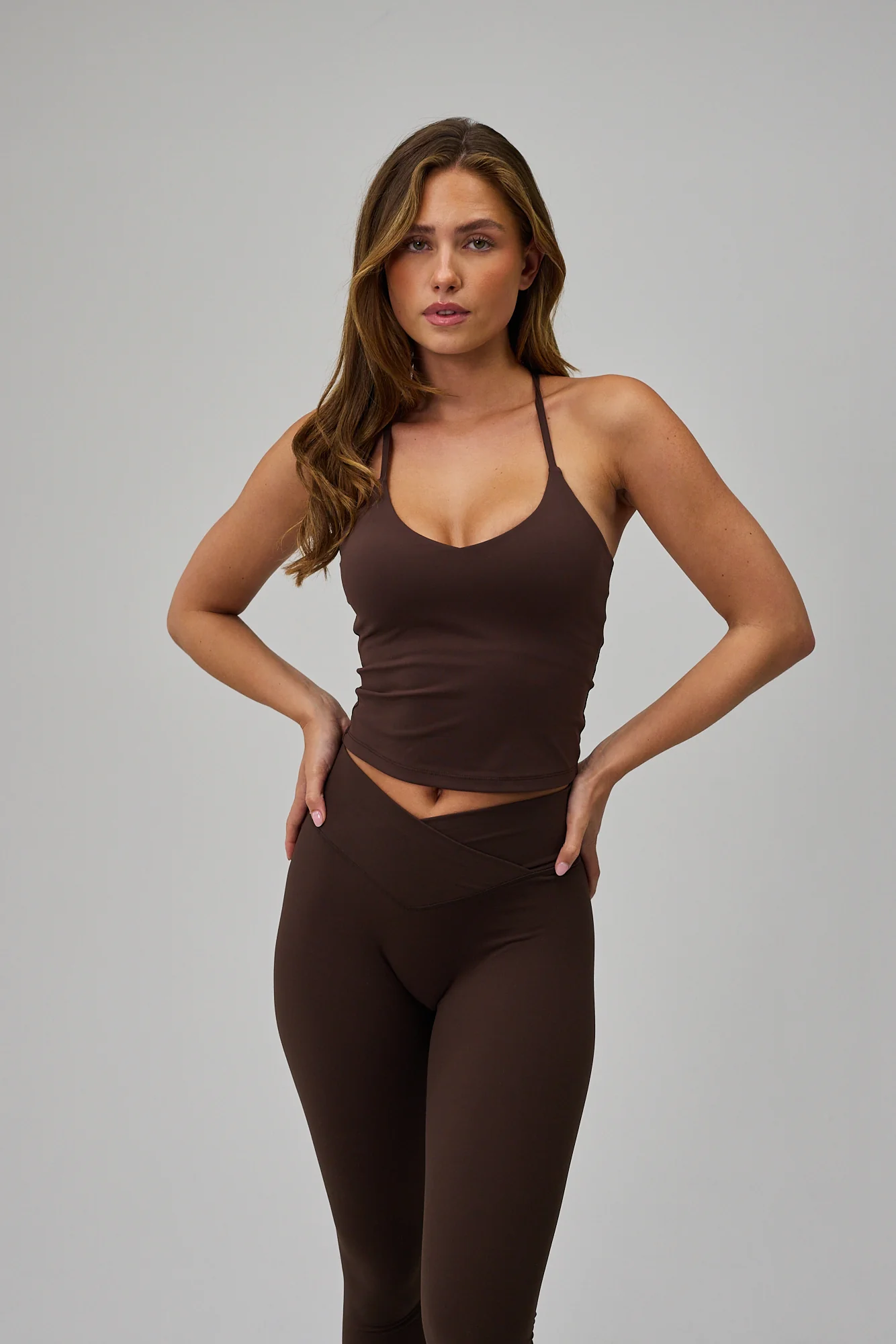 Wrap Tights - Pecan Brown - Image 4