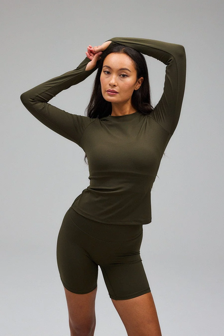 Neaty Long Sleeve - Forest Green - Image 3