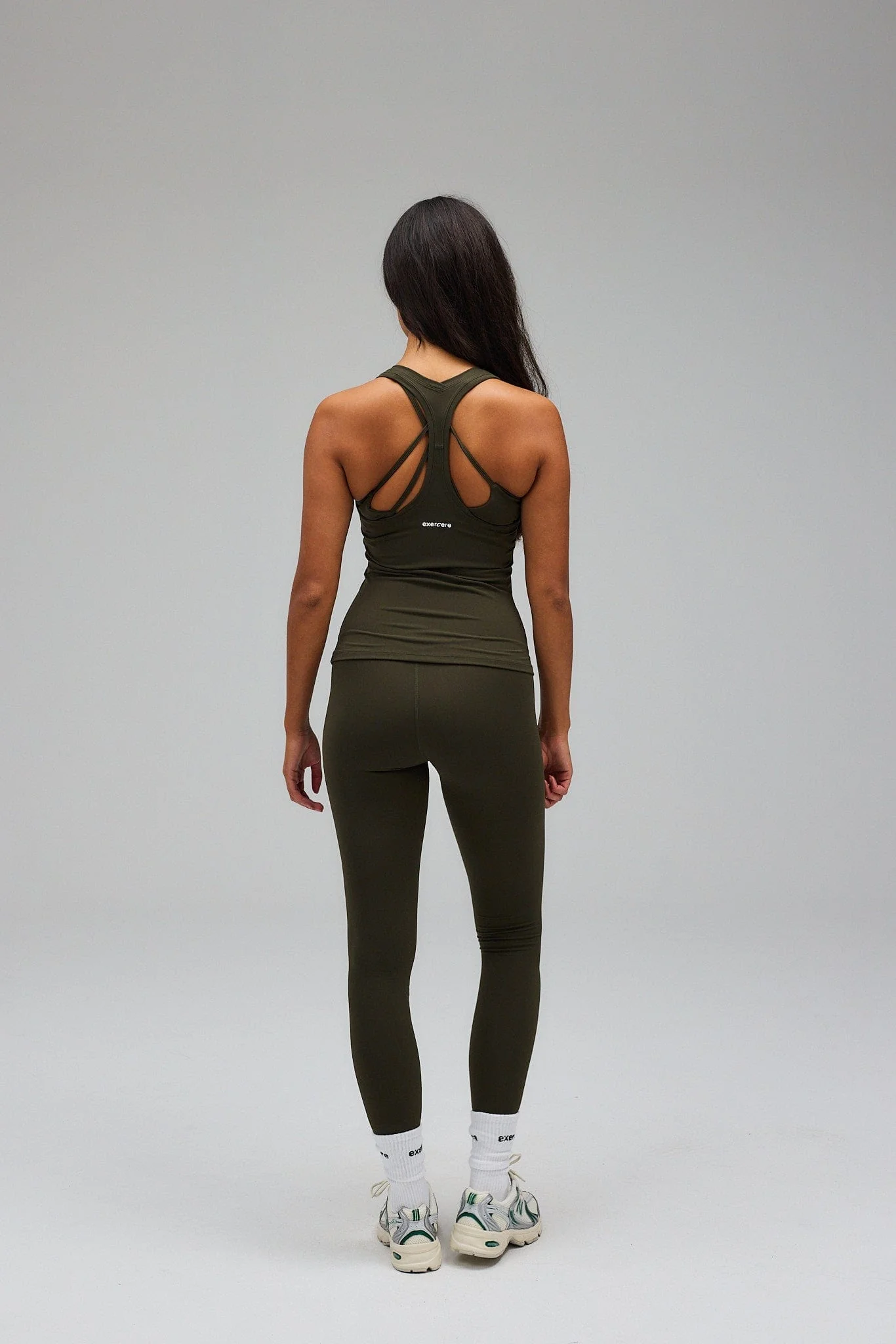 Neaty Racer Tank Top - Forest Green - Image 6