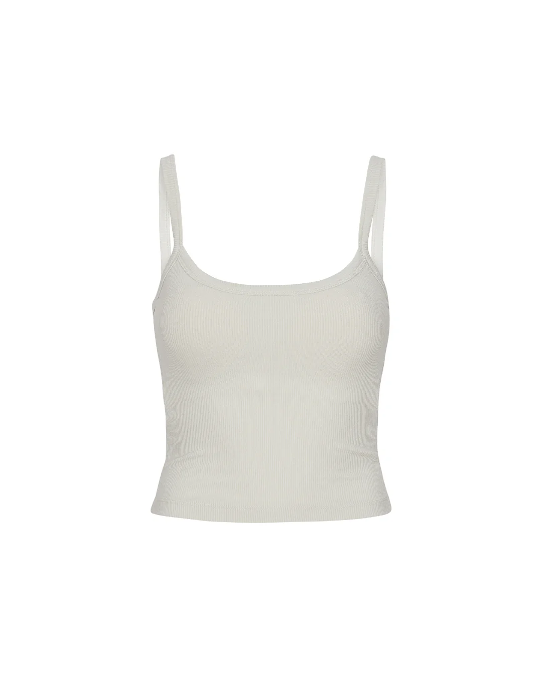 Rib Tank Top - Vanilla - Image 3