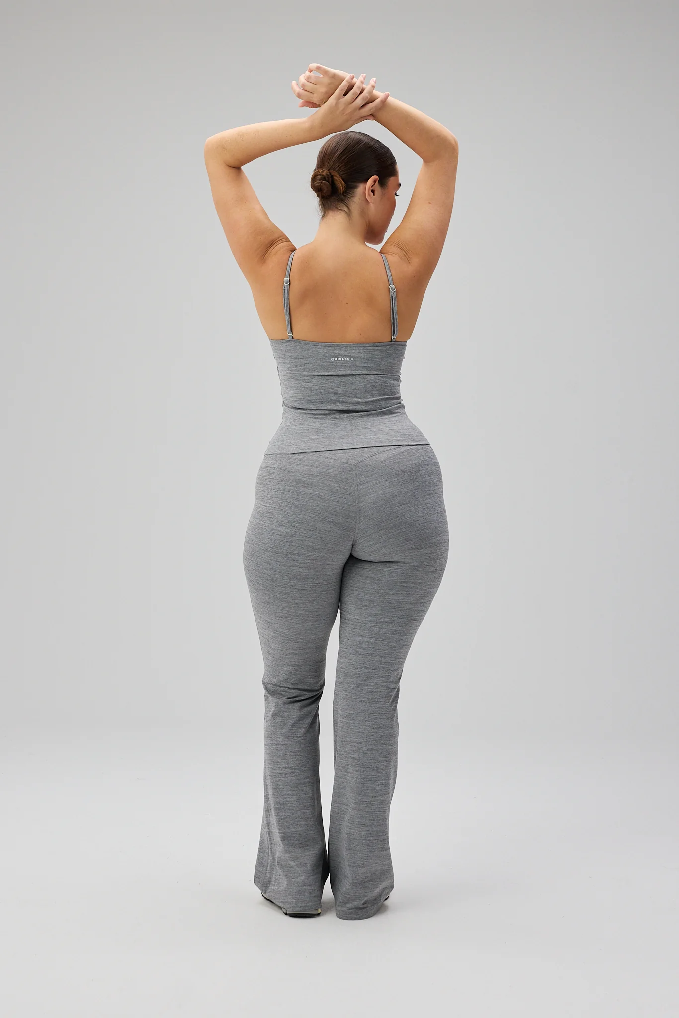 Scrunch Tank TopĀ - Grey Melange - Image 4