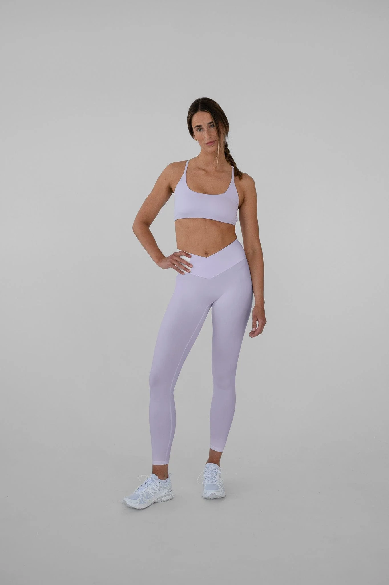 Wrap Tights - Lilac Mist